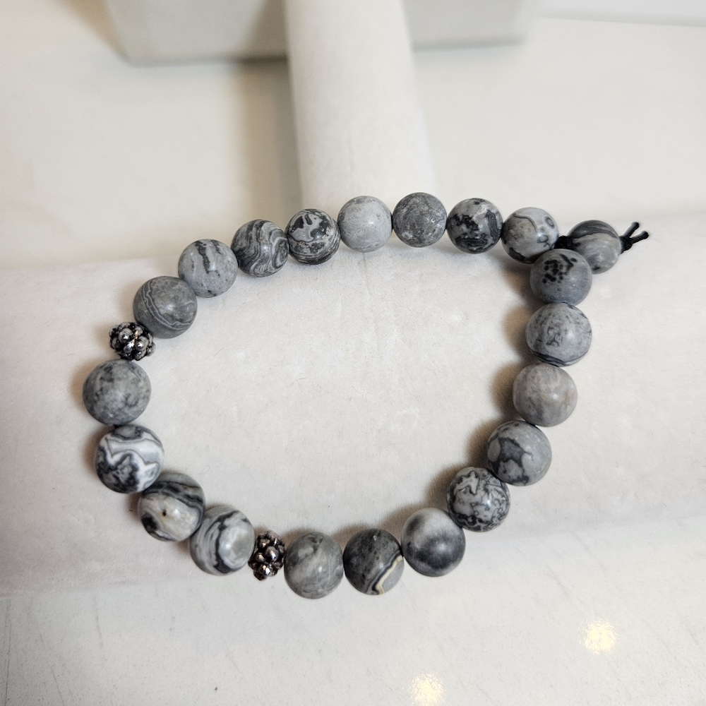 Picasso JASPER Stretch Bracelet NWOT Handmade - Picture 12 of 12